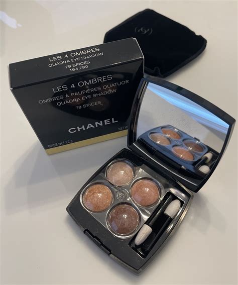 chanel quadra eyeshadow in spices|Chanel 4 ombres eyeshadow.